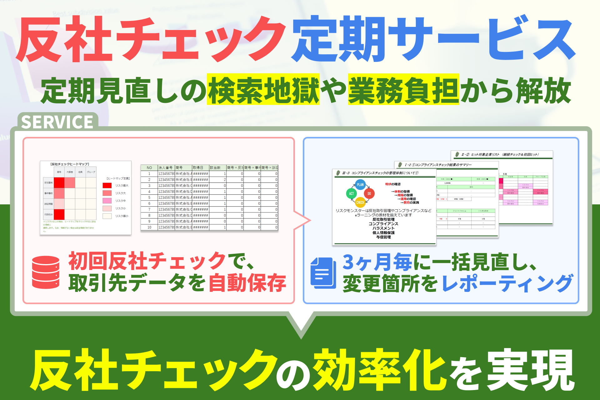 反社チェック定期サービス』提供開始